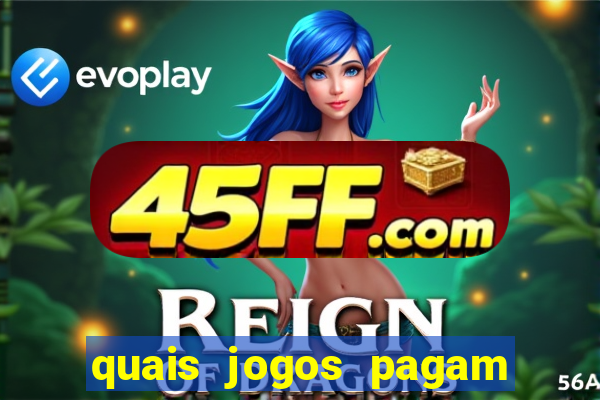 quais jogos pagam de verdade
